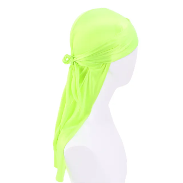 Fashion Personality Silk Strap Tam o' shanter Fluorescent Green - Shop at LoveMi