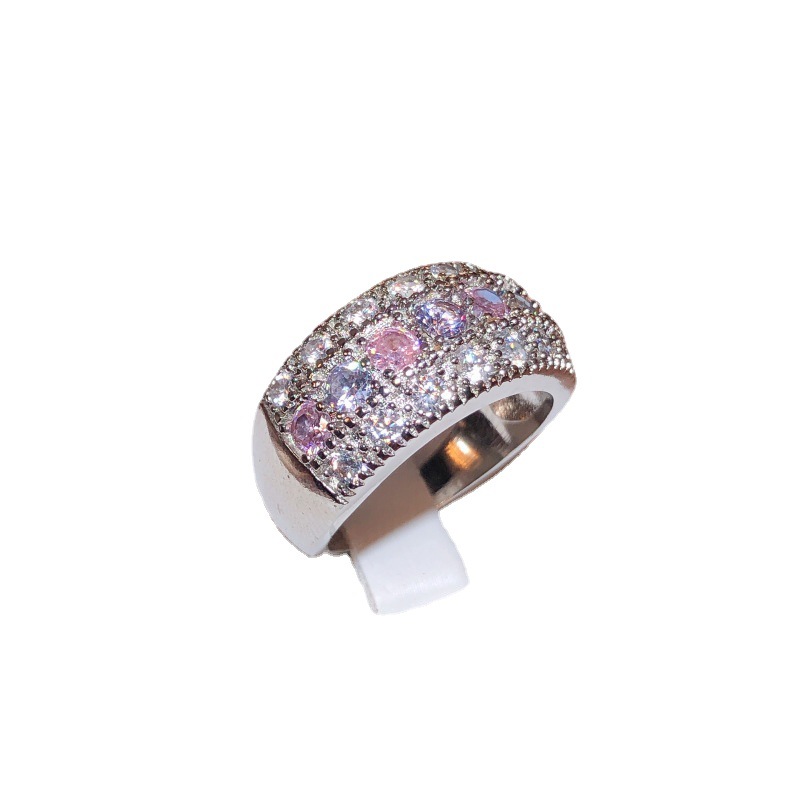 Fiery Zircon Statement Ring