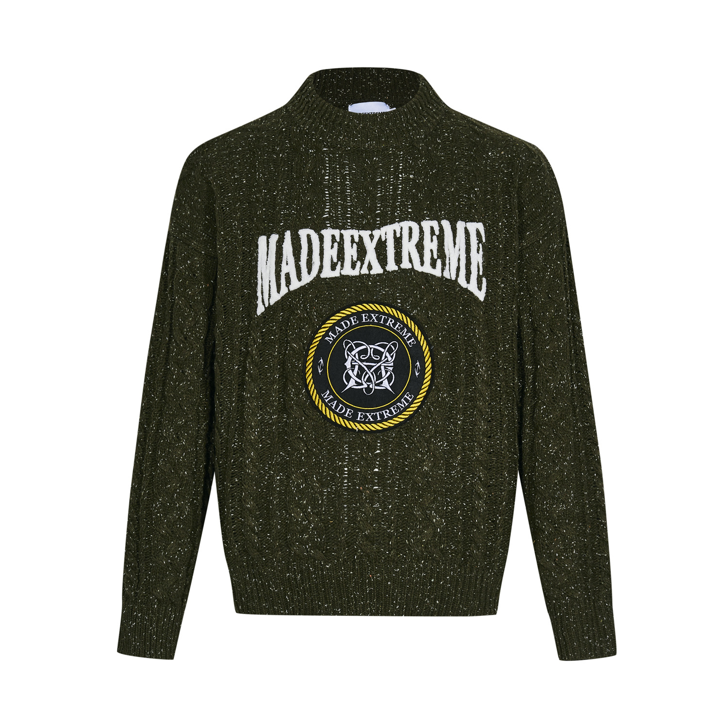 Vintage Thick Twisted Snowflake Sweater Sweater For Men