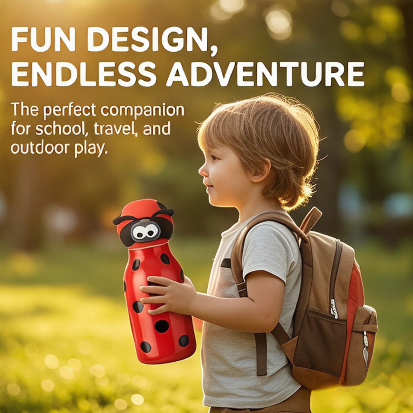 Insulated Water Bottle For Children And