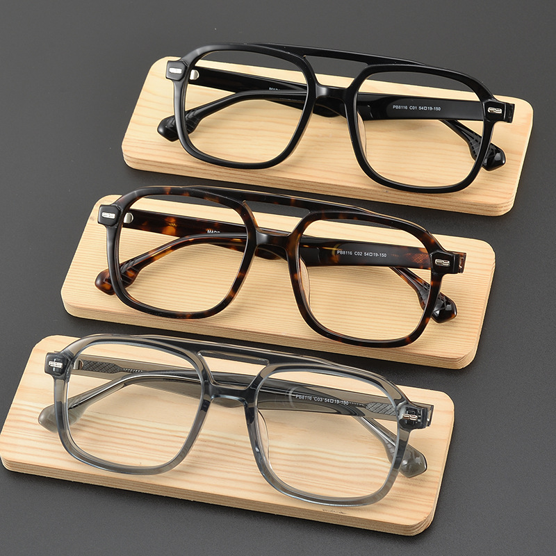 Handmade Sheet Metal Eyeglass Frame Frame Personality - Image 4