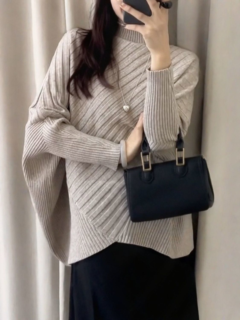 Women's mock-neck sweater supplier reference image 4