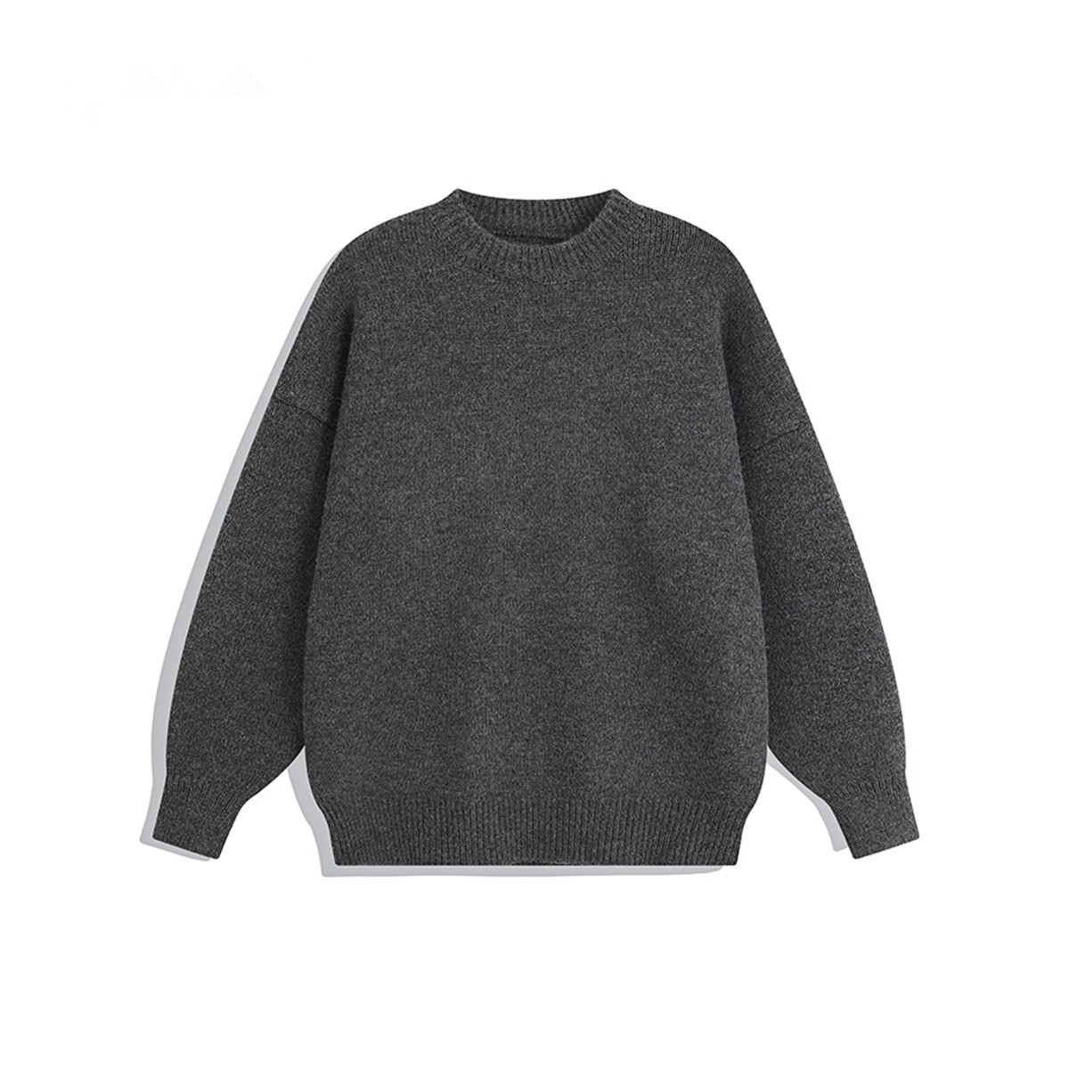 Laid-back Versatile Loose-fitting Knit Sweater For Teens And Young Adults - Image 6