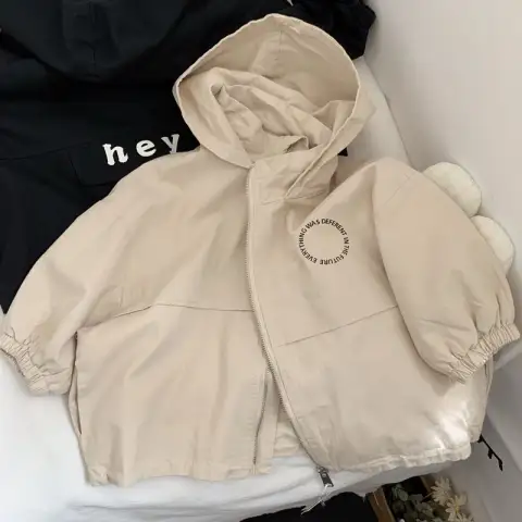 Children's Letters Anorak Men and Women