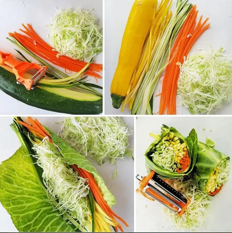 Stainless Steel Shredded Device And Vegetable Peeler