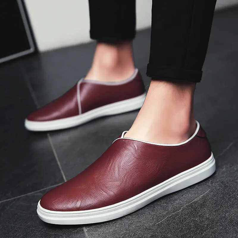 New Style Casual Leather Shoes Mens Fashion