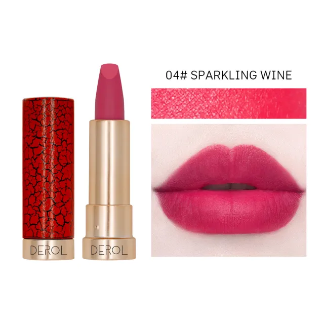 Velvet Matte Lipstick Makeup Waterproof And Moisturizing 04 Colors - Shop at LoveMi