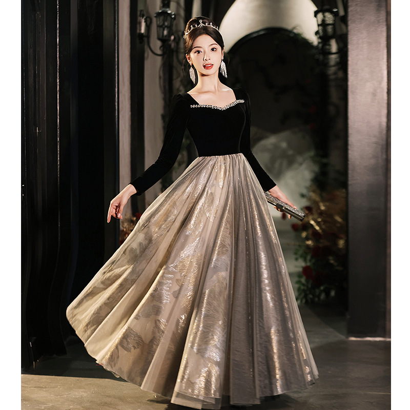 Long Sleeve Maxi Dress, picture 6 of 8