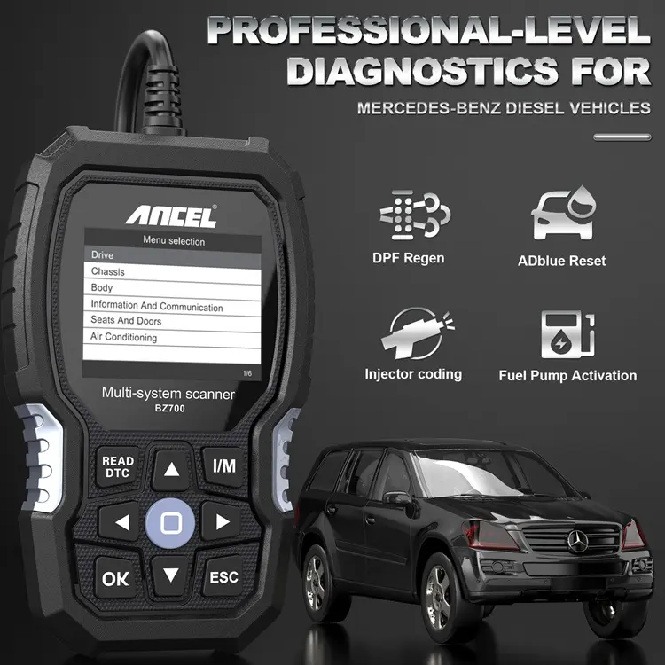 Applicable To Mercedes-Benz Full-system Diagnostic