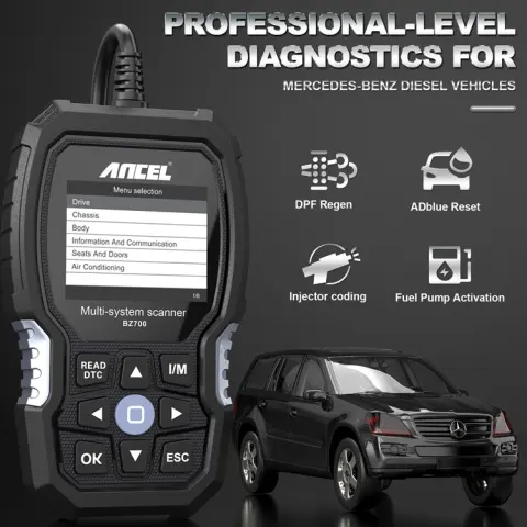 Applicable to Mercedes-Benz Full-system Diagnostic Tool