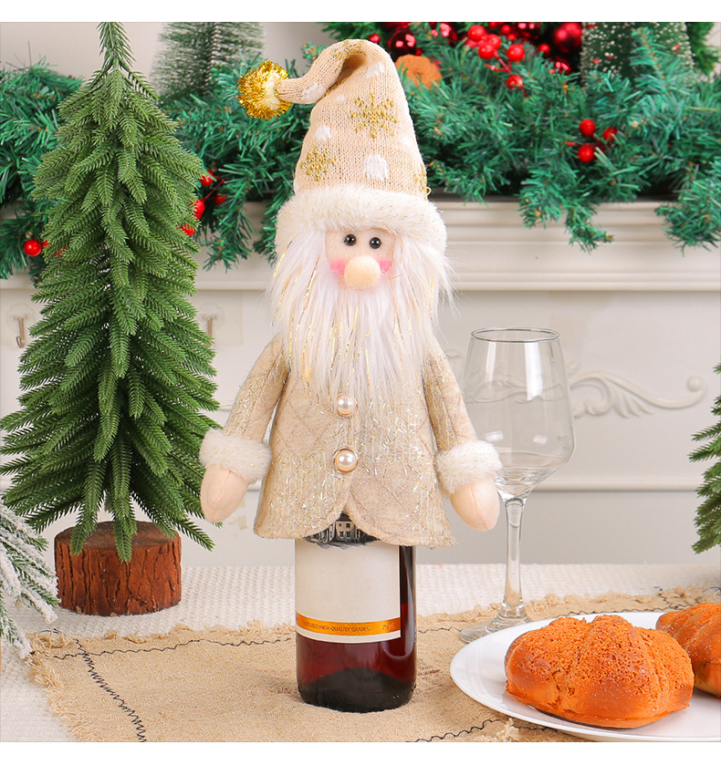 Wine Bottle Cover Close-up