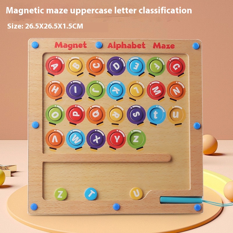 Magnetic Uppercase Letters