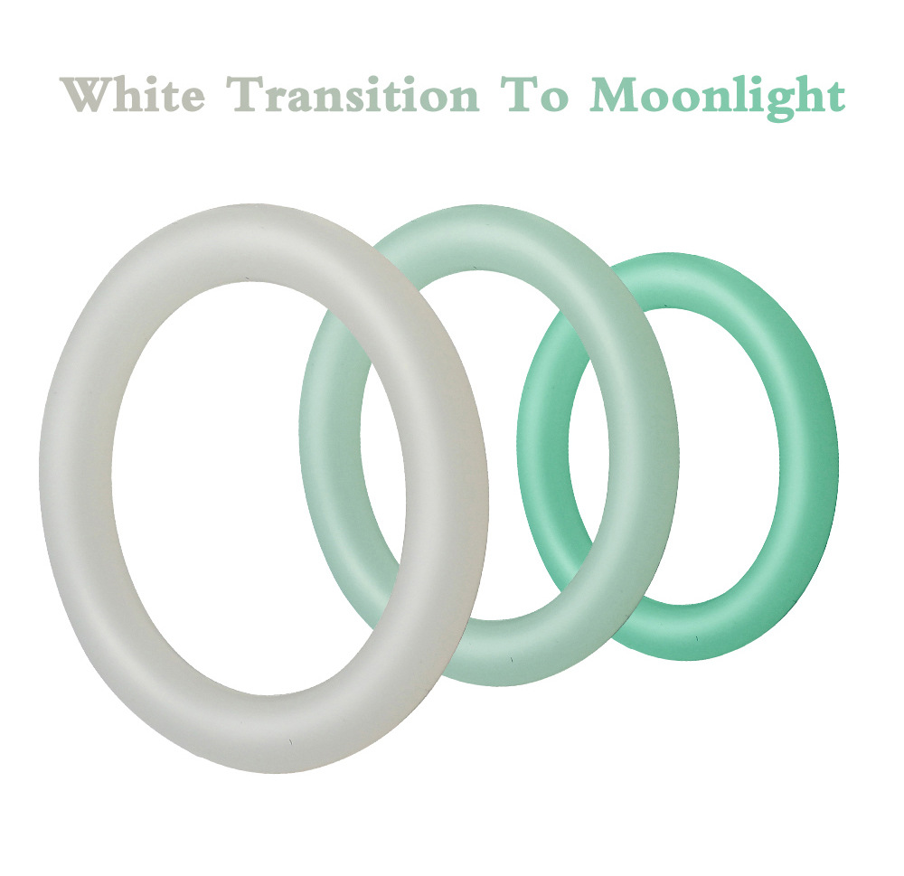 Men's Silicone Exerciser Delay Lantern Ring 17