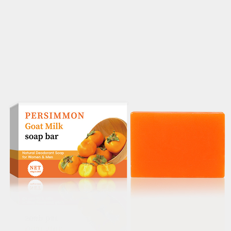 Persimmon Soap For Cleansing Bathing And Deodorizingfragrant