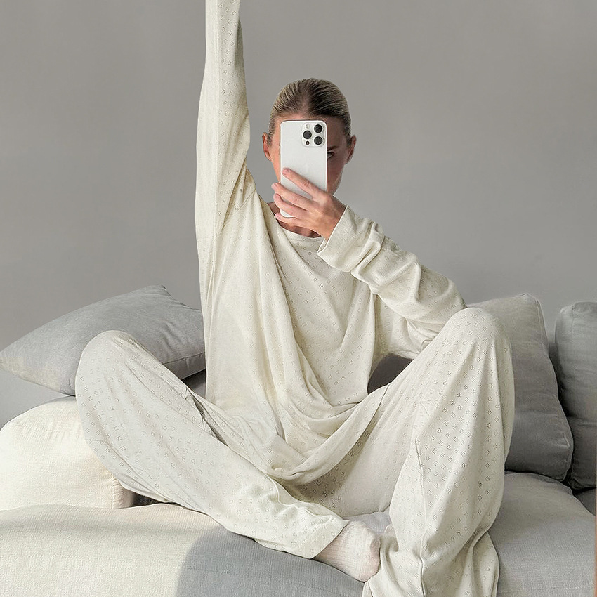 Long Sleeve Pajama Set Women's Loungewear