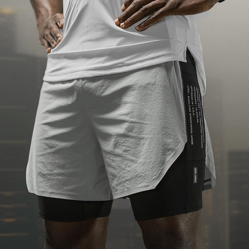 Men's Sports Double Layer Shorts