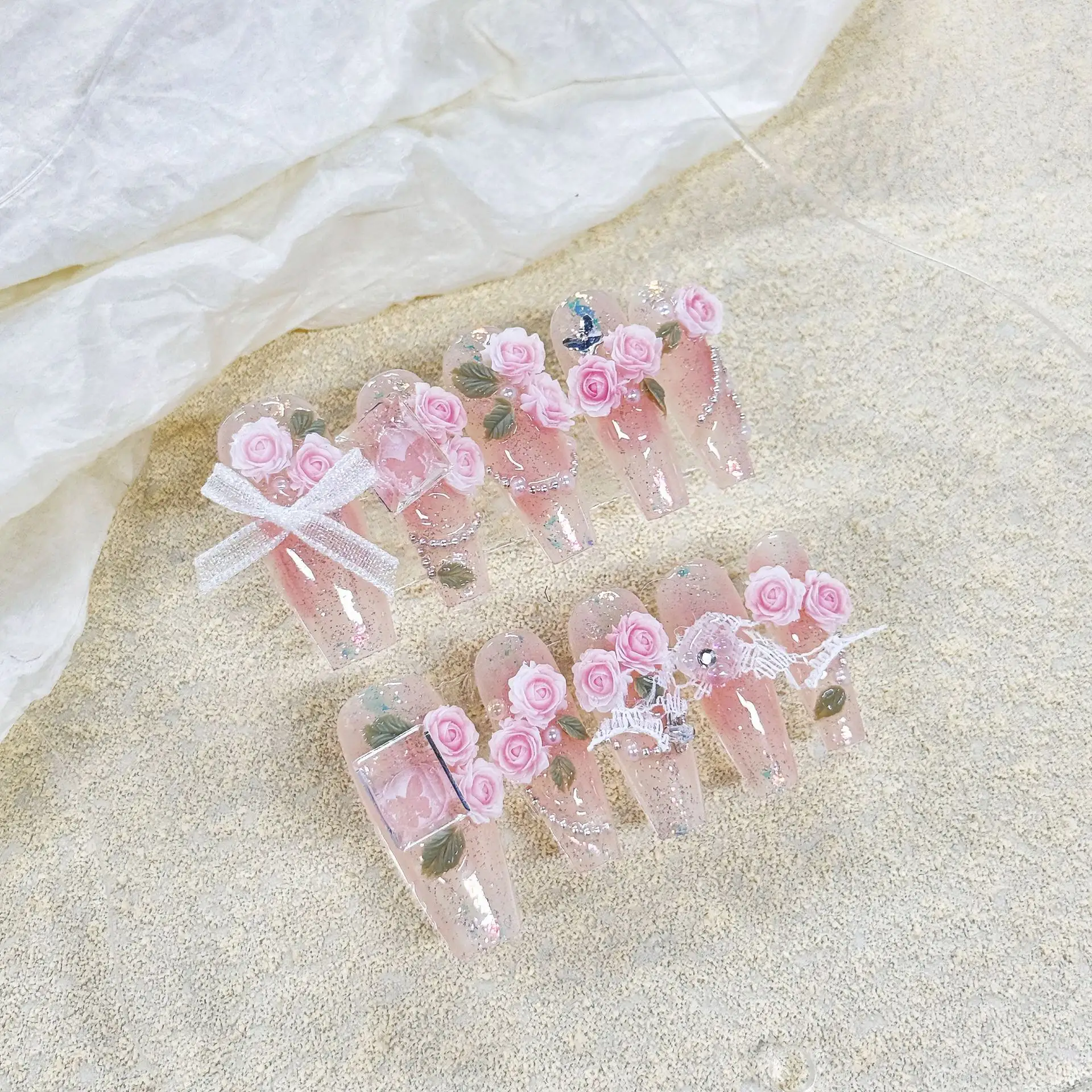 Handmade Manicure Wear Nail Tip