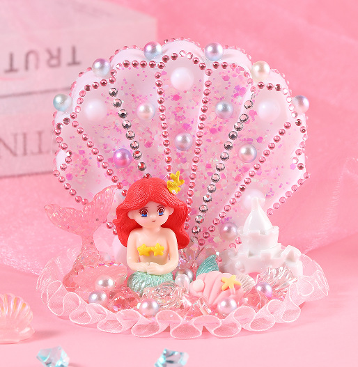 New Qiming Lamp Pink Mermaid