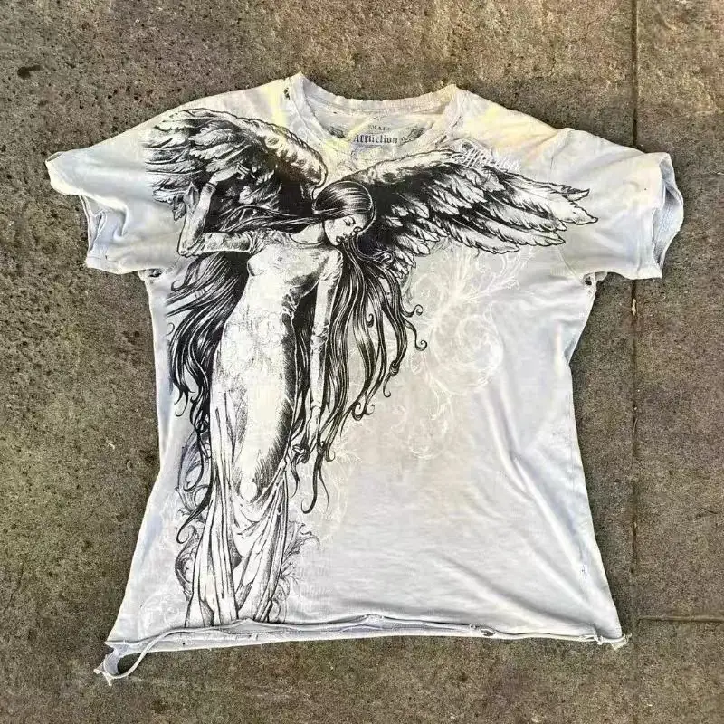 Men's Summer Korean-style Fashionable Printed Short Sleeve