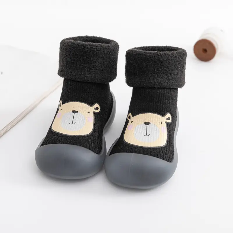 Toddler Shoes Baby Socks Children Non-slip Soft-soled No Heel