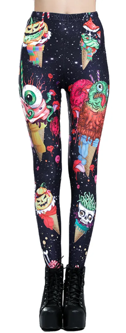High Elasticity Yoga Ninth Pants Woolen Pants Women - Sanding 4009-S