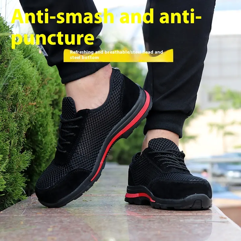 Anti Smashing And Puncture Labor Protection Shoes
