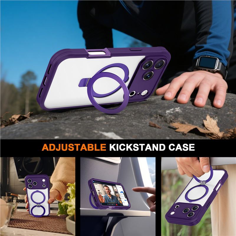 All Inclusive Bracket Magnetic Drop Proof Case For Phones