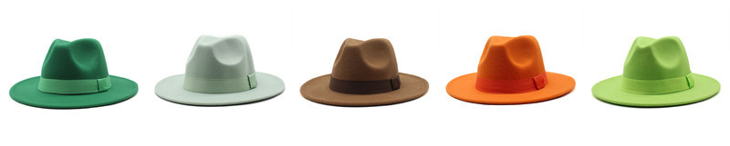 Title 19, Autumn And Winter Men And Women Big Brim Hat