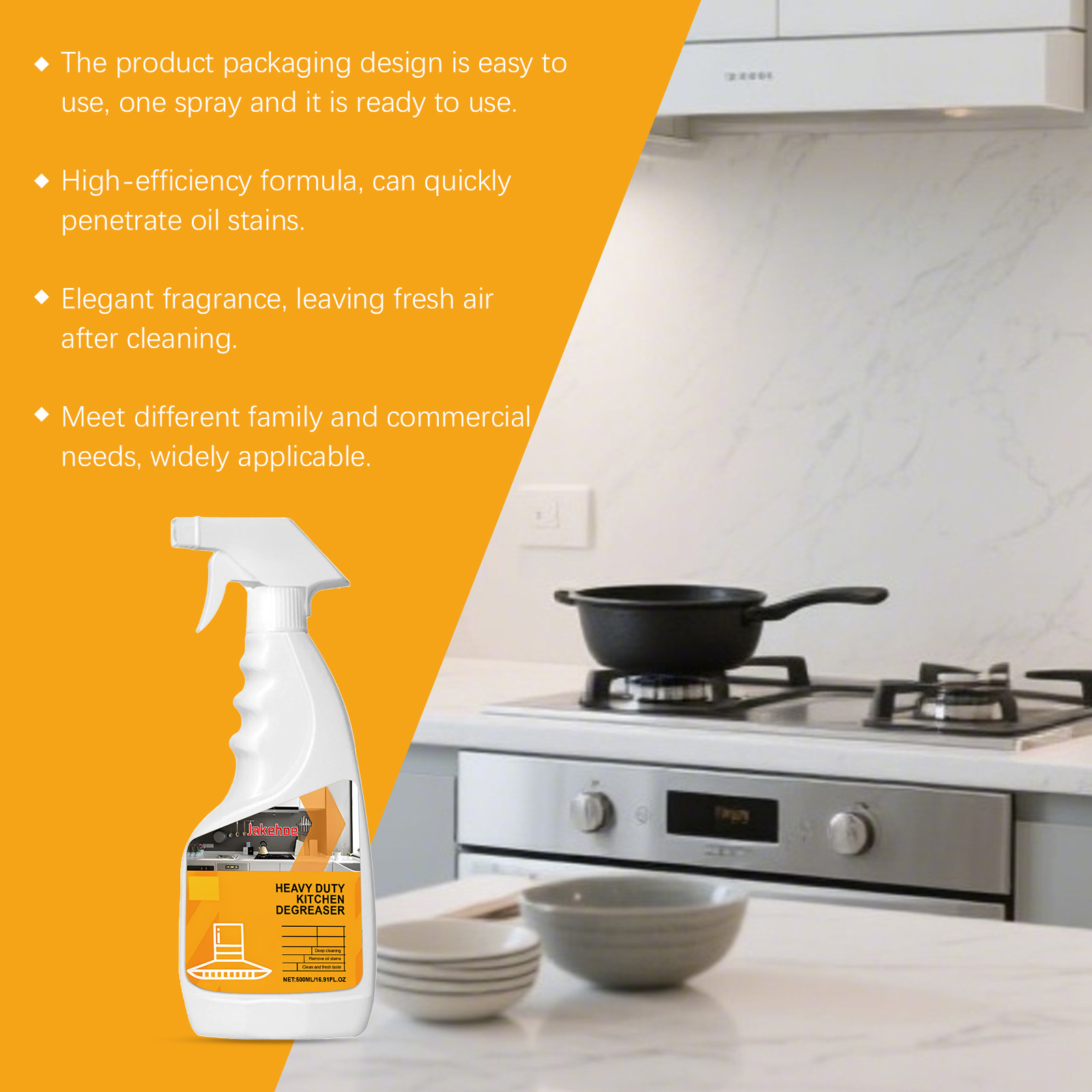 Powerful Kitchen Degreasing Spray