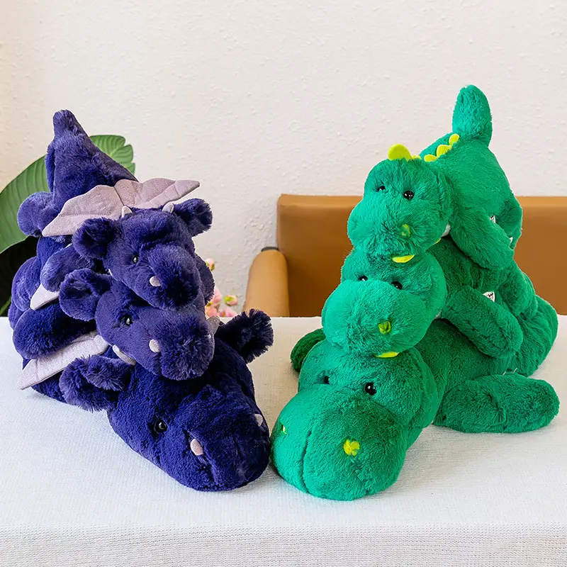 Cute Elephant Cartoon Dinosaur Plush Toy