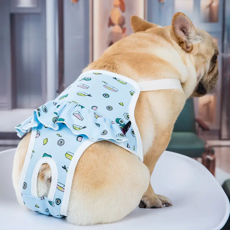 Bull Anti-harassment Estrous Underwear Washable Female Dog Menstrual Safety Pants