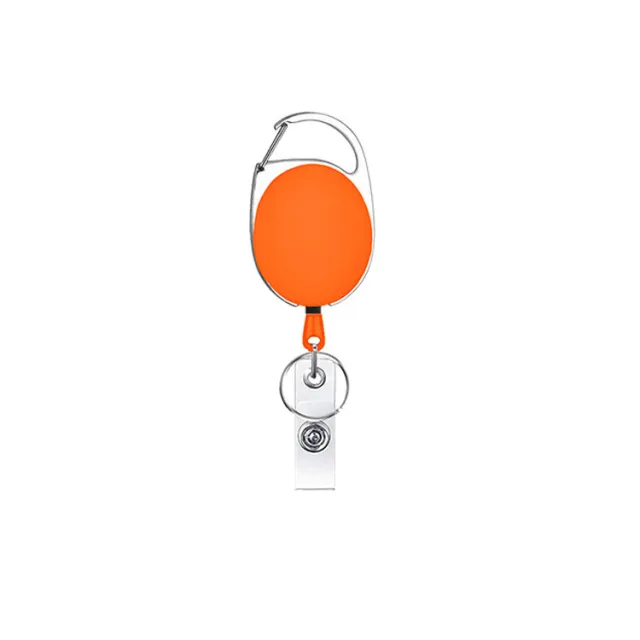 Hot selling Zinc Alloy Metal Retractable Keychain With Easy to pull Tag Orange - Shop at LoveMi