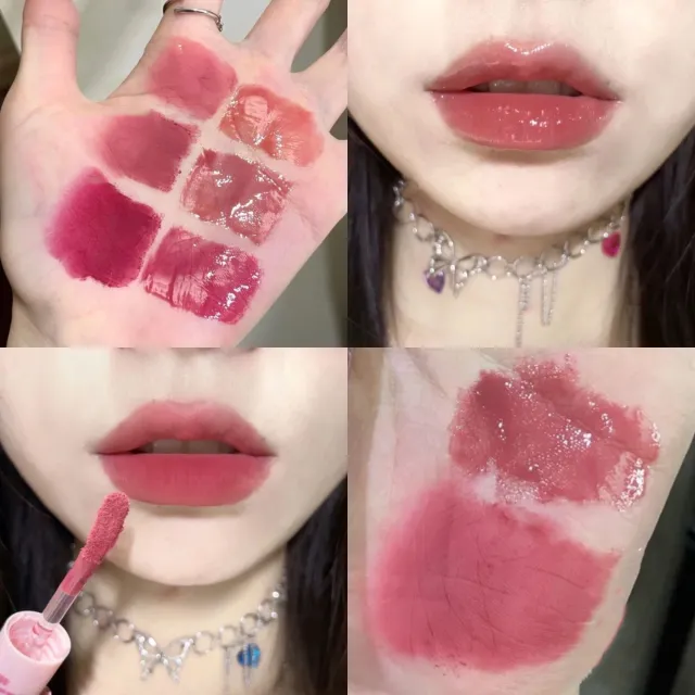 Simple Moisturizing Long lasting Double headed Lip Lacquer 05 Lunch Break - Shop at LoveMi