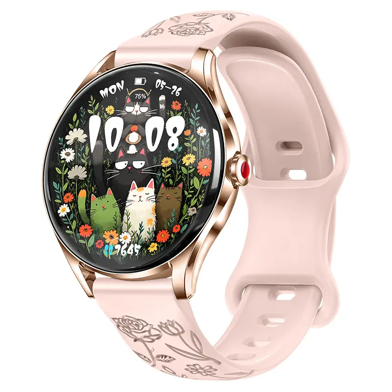Women's Stainless Steel Smartwatch