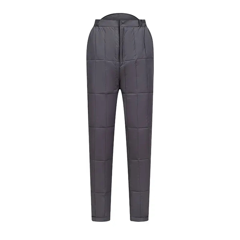 Men's Outer And Inner Wear High Waist Thickened Oversized Trousers Straight Cotton Pants