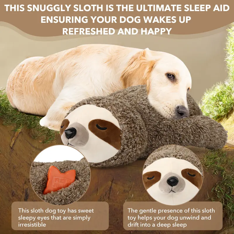 Pet Soothing Plush Toy Training Interactive