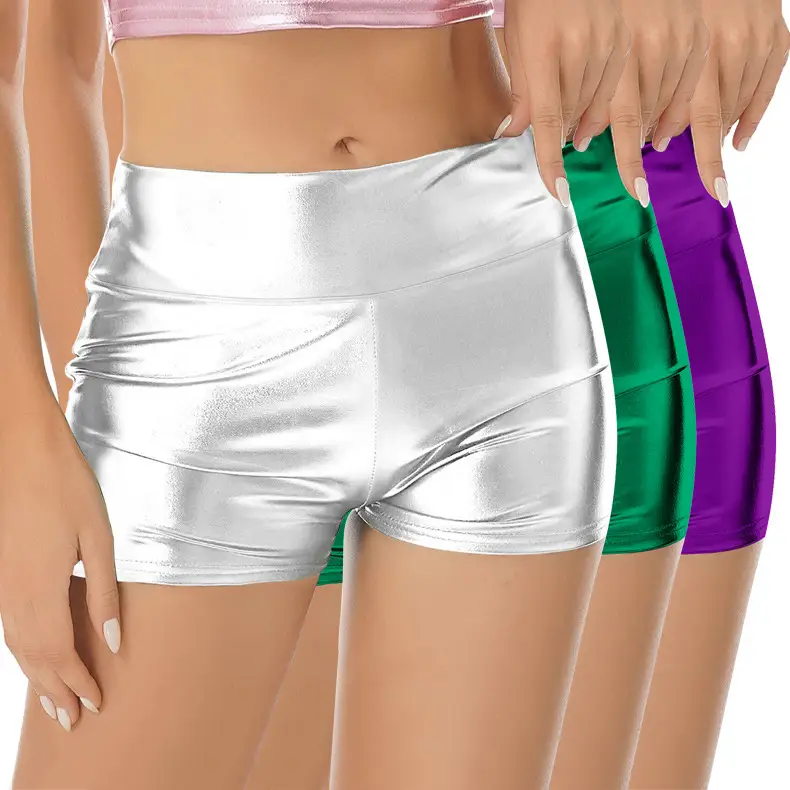 High-waisted Tight-fitting Women's Workout Shorts