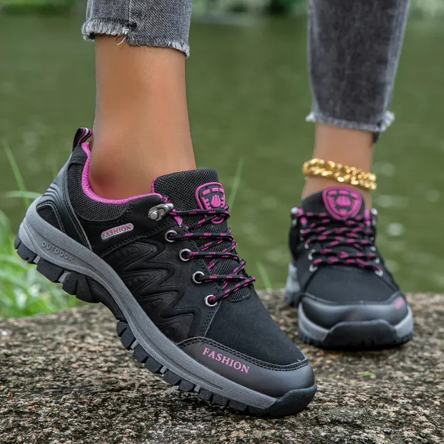 Women's Shoes Sneaker Leather Platform Soft Bottom Black - Shop at LoveMi