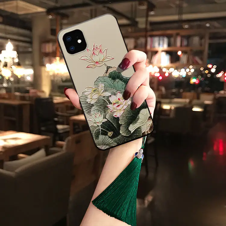 Elegant Magnolia Magpie Is Suitable For 11 Phone Case 11promax Countries FirsTier