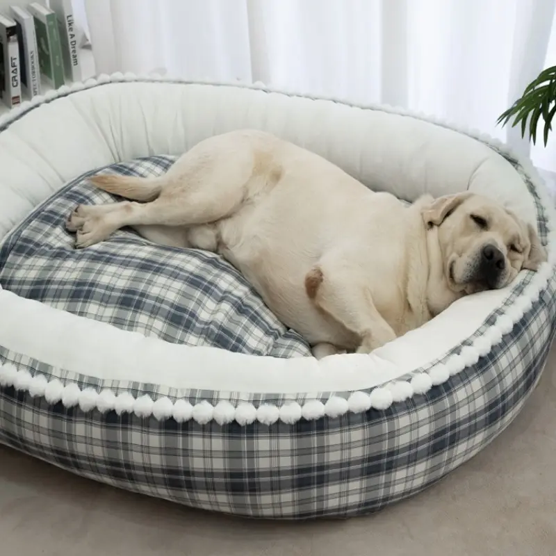 Kennel Winter Warm Dog Mat Pet Large Dog Removable And Washable Four Seasons Universal