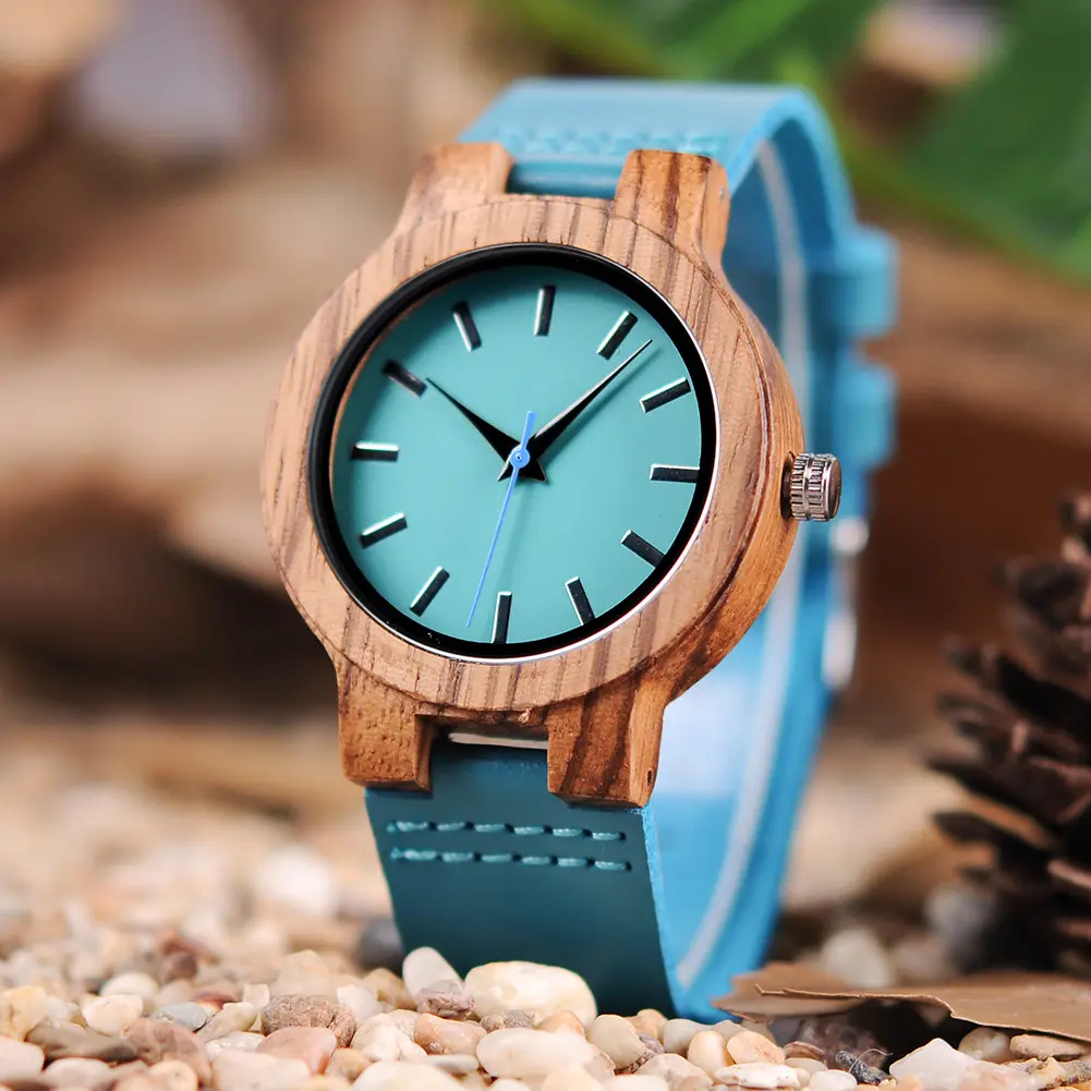 Simple Wooden Watch As A Birthday Gift
