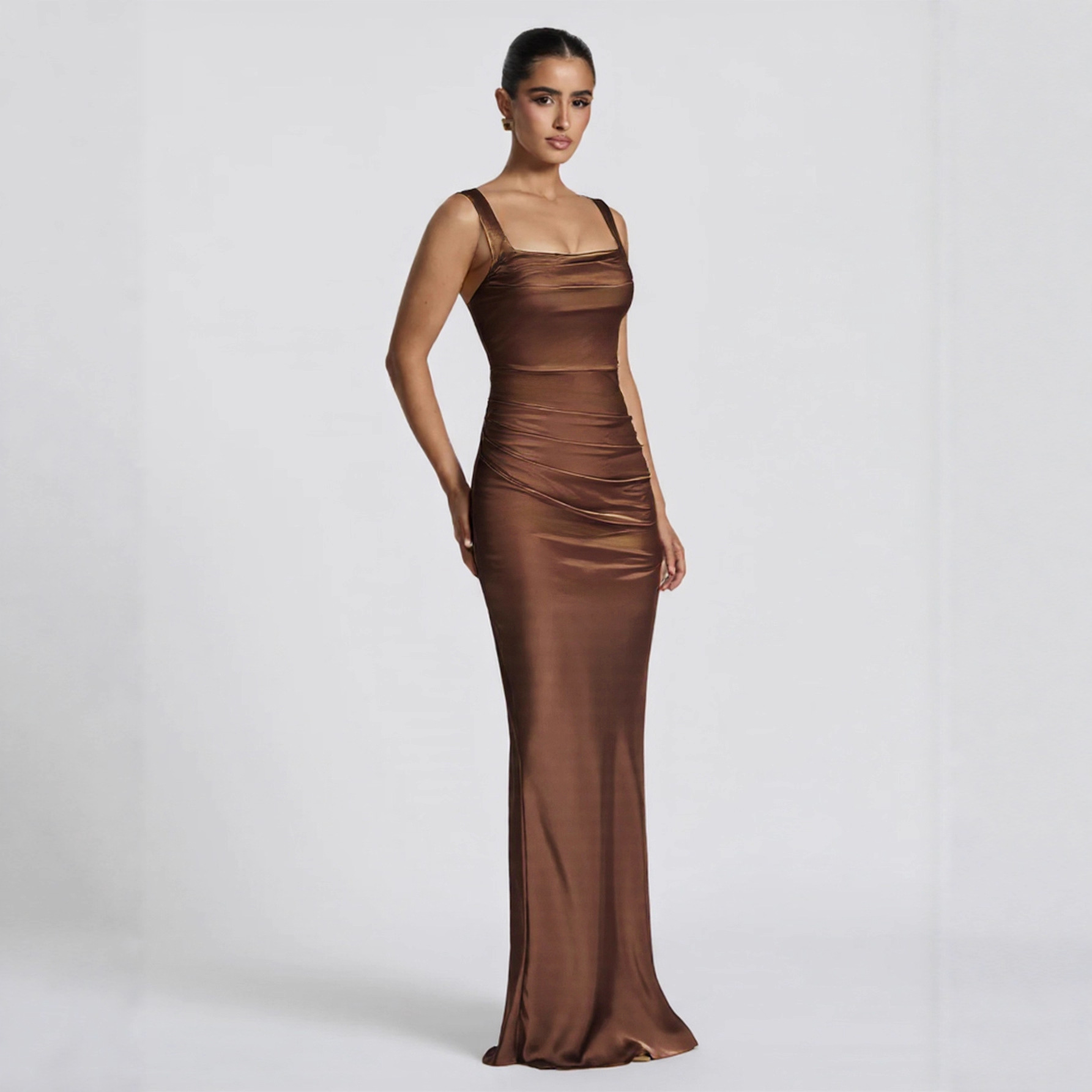 Slimming Strapless Elegant Evening Gown For Banquets