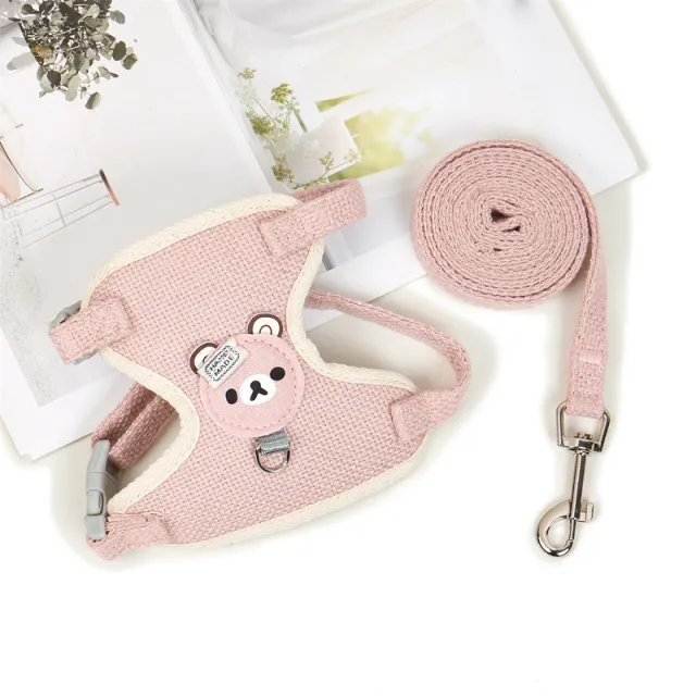 Pet Supplies Dog Hand Holding Rope Vest Adjustable Pink - Shop at LoveMi