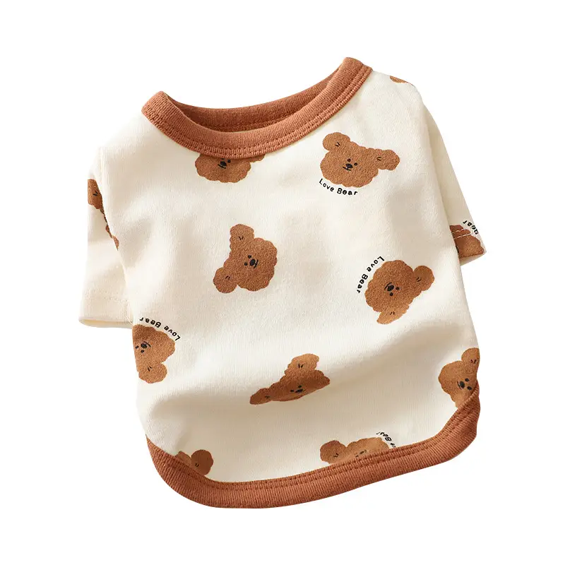 Autumn Small Dog Anti-lint Pajamas