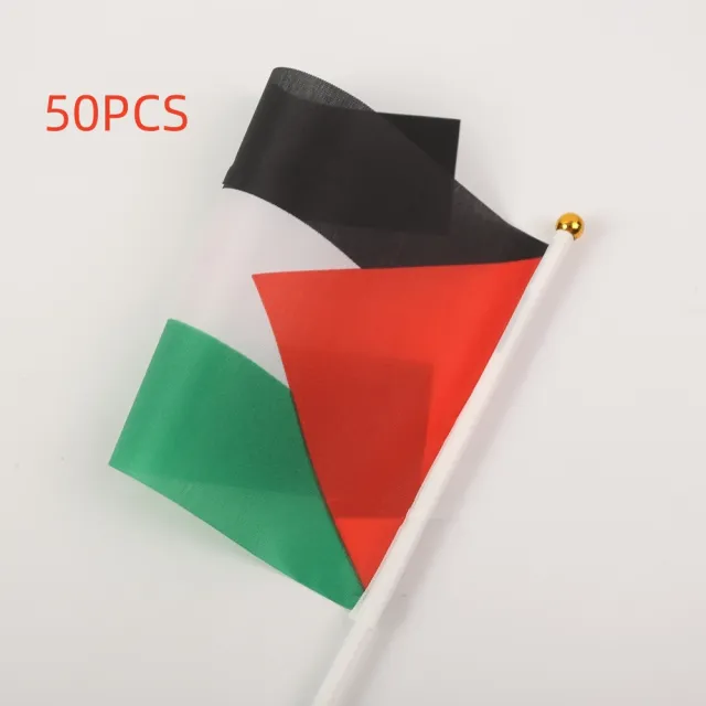 14 21cm Palestine Hand Signal Flag With Rod - Shop at LoveMi