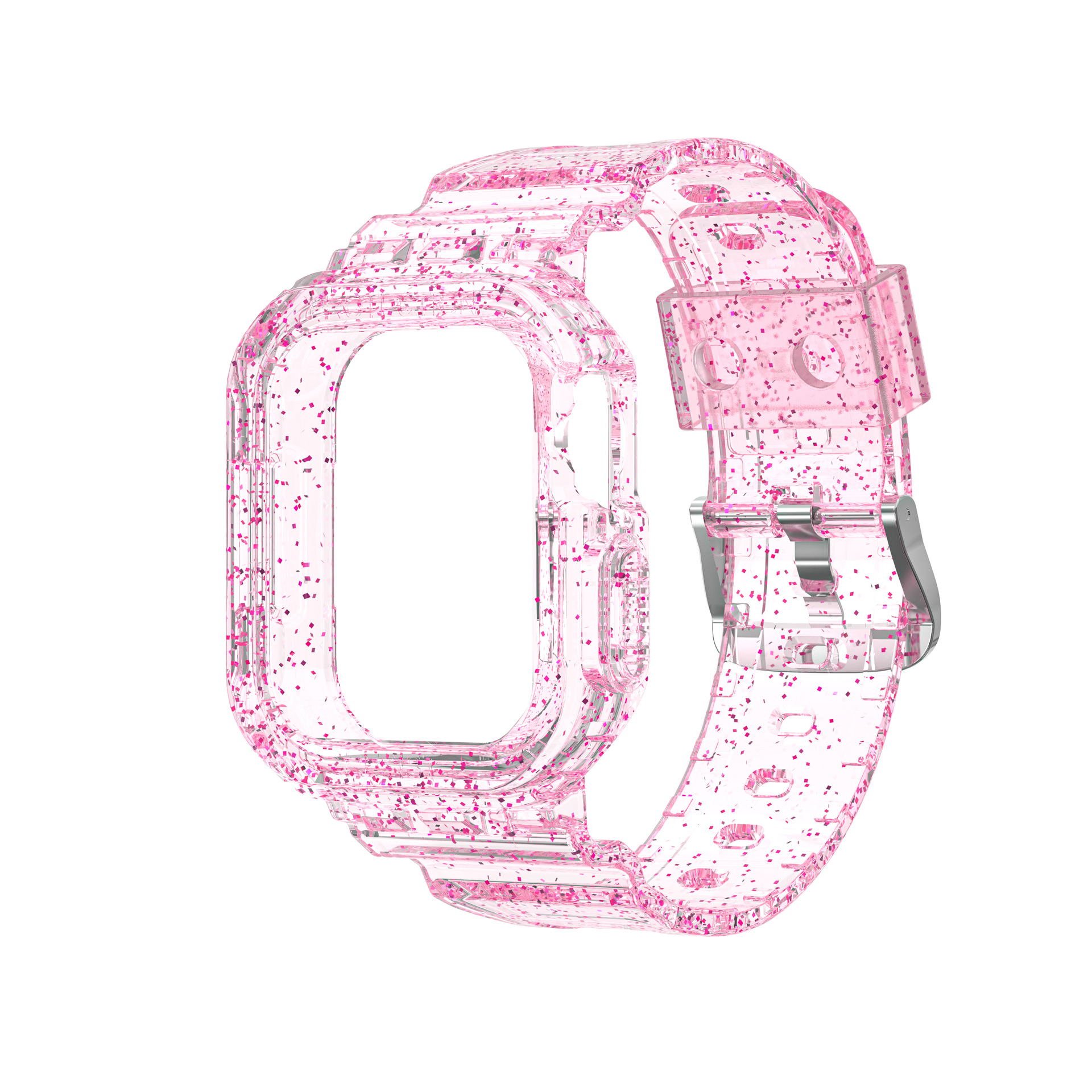 40or41mm Transparent Pink