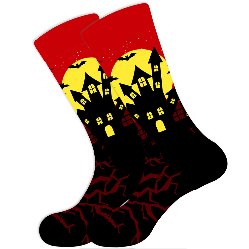 Title 7, New Halloween Mens And Womens Skull Socks