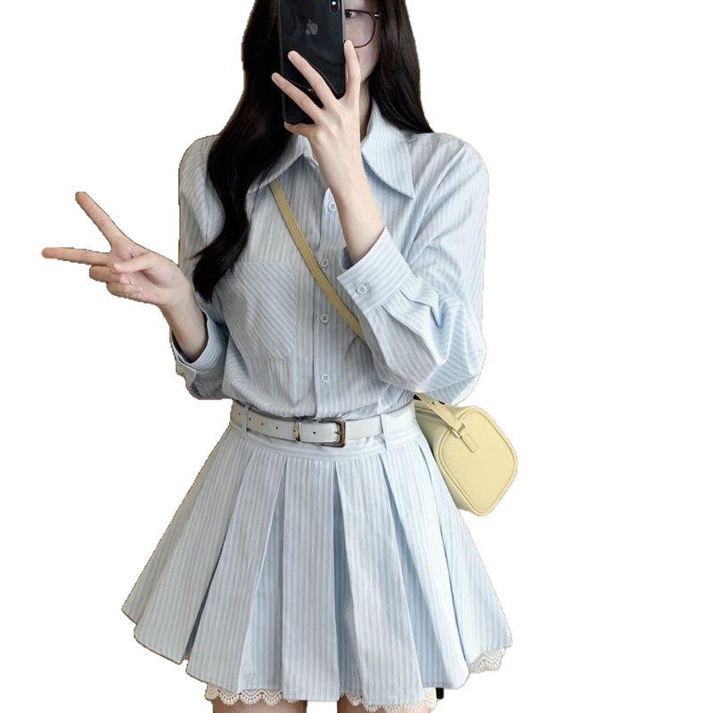 High-waisted Chic New Blouse Dress
