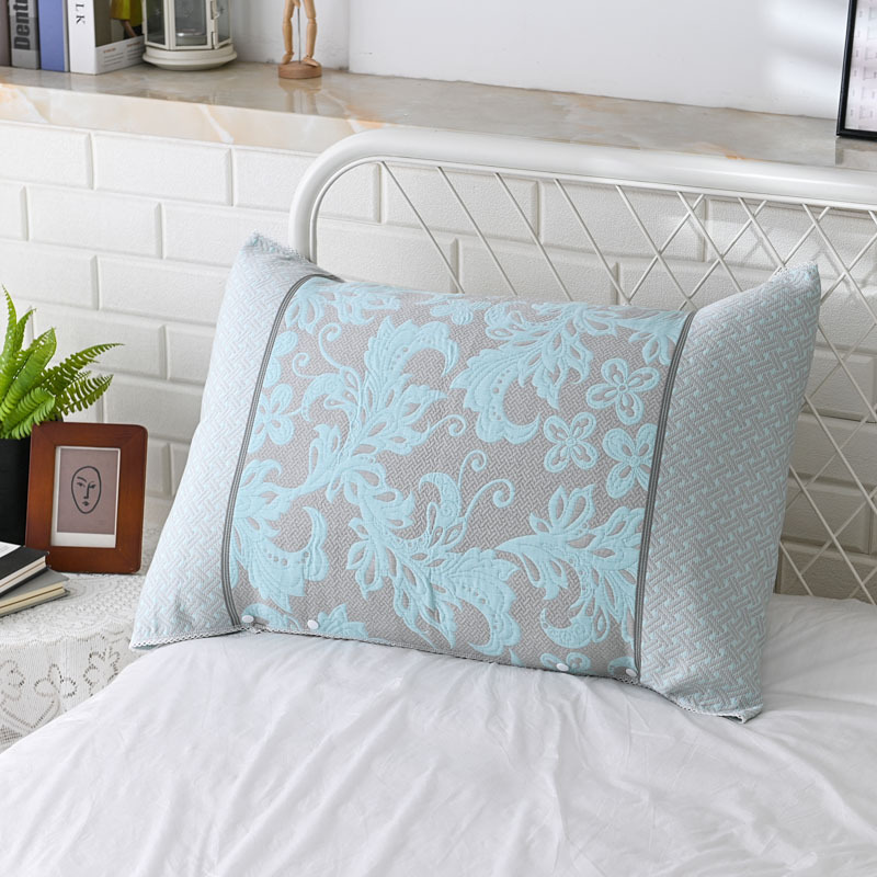 Tencel Pillowcase With Snap Buttons Magic Pillow Cover Gauze Towel