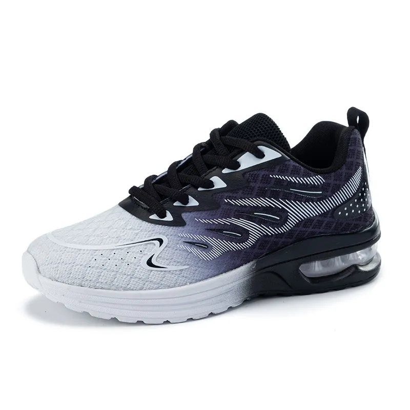 Flyknit Casual Women's Sports Running Shoes - Black